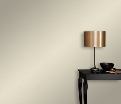 Erismann Contemporary Plain Wallpaper With Textile Texture Embossed Cream from B&Q