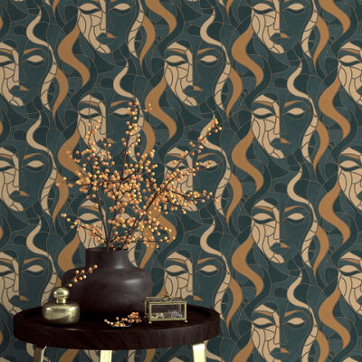 Elle By Erismann Moretta Luxury Vinyl Wallpaper