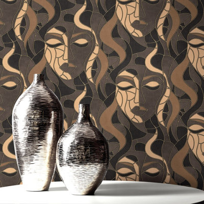 Elle By Erismann Moretta Luxury Vinyl Wallpaper
