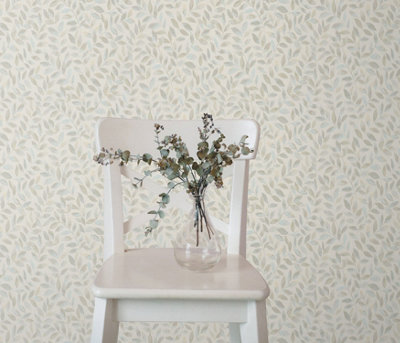 Erismann Opus  Ameroso Structured Vinyl WallpaperBeige from B&Q