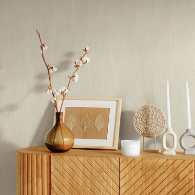 Erismann Nonwoven Wallpaper Creme10,05 X 0,53 M from B&Q