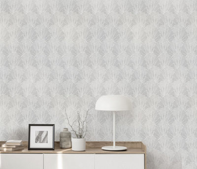 B&Q -  Imperial Fan Blown Vinyl In Cream