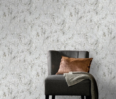 B&Q -  Precious Stone Blown Vinyl In Grey