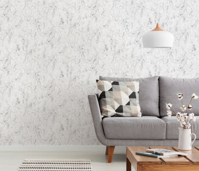 B&Q -  Precious Stone Blown Vinyl In Light Grey