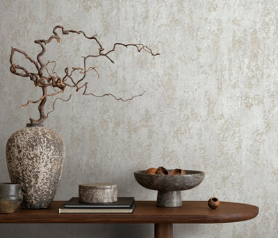 B&Q -  Precious Stone Blown Vinyl In Beige