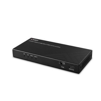 Lindy 2 Port Hdmi 8K60 Splitter With Audio from B&Q