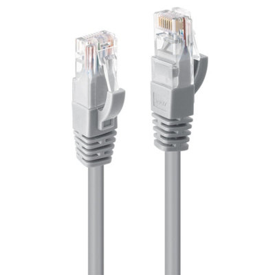 Lindy 7.5M Cat.6 U/utp Ethernet CableGrey from B&Q