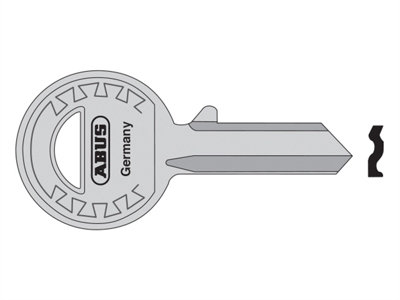 Abus Mechanical 02706 24-41-885 Right Hand 4 Pin Key Blank Abukb02706 from B&Q