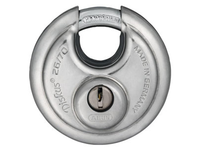 Abus 26 Series Diskus Stainless Steel Bodied Padlock - Image 10
