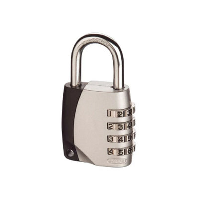 Abus 35005 155/40 40mm Combination Padlock 4-Digit Abu15540C from B&Q