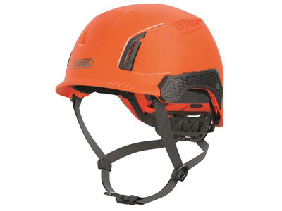 Abus Mechanical 38479 Spector-E Non-Vented Safety Helmet Orange Abu38479 from B&Q