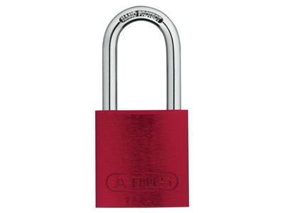 Abus 45239 72/40mm Aluminium Padlock 40mm Long Shackle Red Keyed Alike Tt0216262