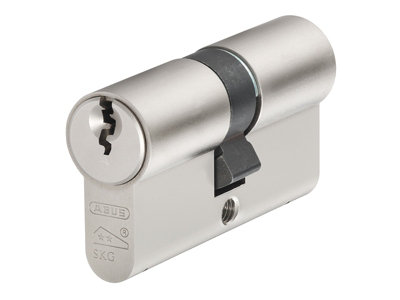 B&Q -  Mechanical 53824 E60Np Euro Double Cylinder Nickel Pearl 35mm / 40mm Box Abue60N3540