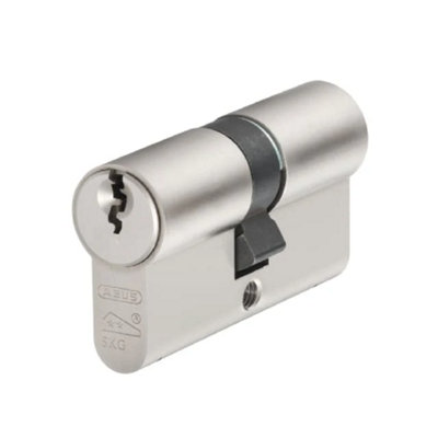 B&Q -  Mechanical E60Np Euro Double Cylinder Nickel Pearl 40mm / 50mm Box