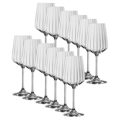 Spiegelau Lifestyle Set Of 12 Stemware Glasses from B&Q