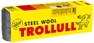 Trollull Steel Wool 200G Sleeve Grade 000 from B&Q
