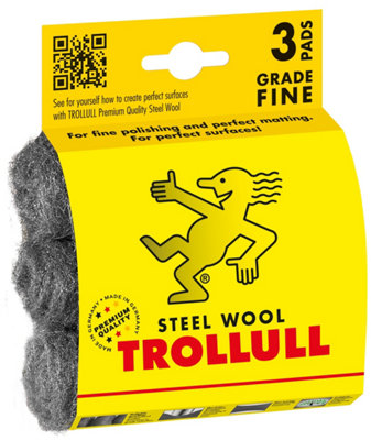 Trollull Steel Wool Diy Pack Fine from B&Q