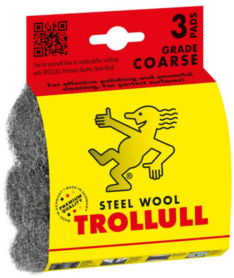 Trollull Steel Wool Diy Pack Coarse from B&Q