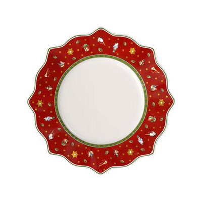 Villeroy & Boch Toys Delight Red Flat Plate from B&Q