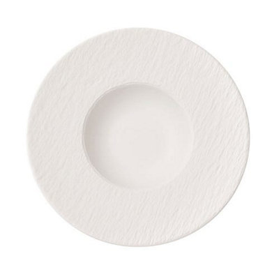 Villeroy & Boch Manufacture Rock Blanc 29Cm Pasta Plate from B&Q