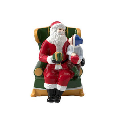 Villeroy & Boch Christmas Toys Santa On Armchair