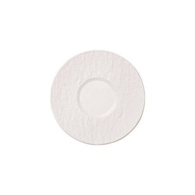Villeroy & Boch Manufacture Rock Blanc Saucer For Espresso Cup