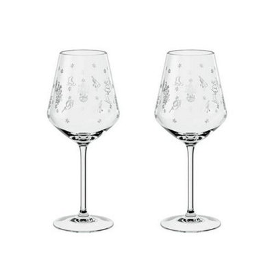 Villeroy & Boch Toys Delight Set Of 2 Red Wine Glasses from B&Q