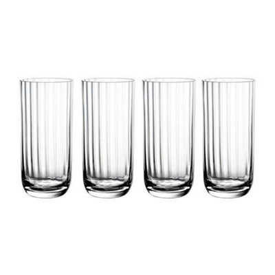 Villeroy & Boch Rose Garden Set Of 4 Longdrink Tumblers from B&Q