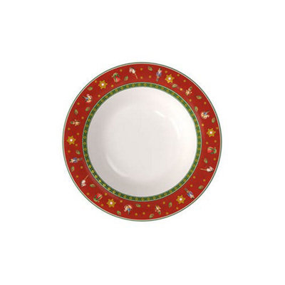 Villeroy & Boch Toys Delight Red Soup Plate from B&Q