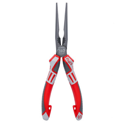 NWS N140-69-205-Sb Long Nose Pliers 3K 205mm from B&Q