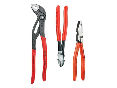 Knipex 00 20 10 Power Pack High Leverage Pliers Set3 Piece Kpx002010 from B&Q