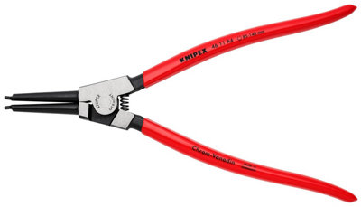 Knipex 46 11 A4 320 mm Circlip Pliers For External Circlips On Shafts Plastic Coated Black Atramentized from B&Q