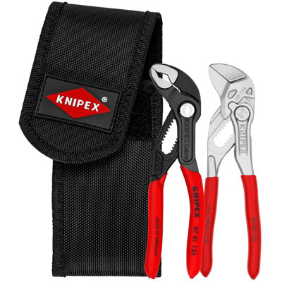 Knipex Mini Pliers Set In Belt Tool Pouch 00 20 72 V04 from B&Q