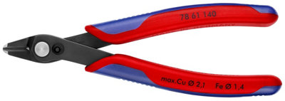 Knipex 7861140 Electronic Super Knips XL Diagonal Flush Cut Side Cutter Pliers - Image 8