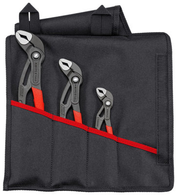 Knipex 00 19 55 S9 330 mm Cobra Set 1 X 87 01 1501 X 87 01 2501 X 87 01 300 from B&Q