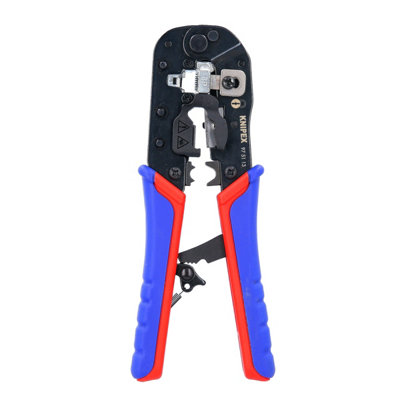 Knipex 97 51 13 Crimping Pliers With Multi-Component Handles 190 mm from B&Q