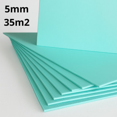 Corksystem 5mm Xps Underlay For Laminate Flooring 35M2 Uk Brand 20% Denser from B&Q