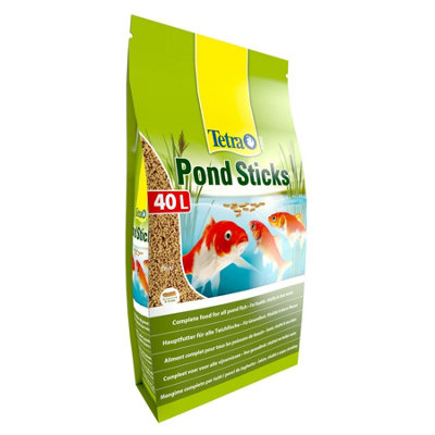 Tetra Floating Pond Sticks 40 Litre Bag from B&Q