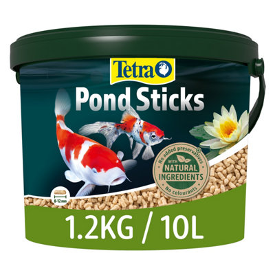 Tetra Floating Pond Sticks 10 Litre Bucket from B&Q