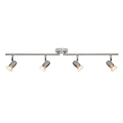 Netlighting Unisex Grey Light Spotlight Brushed Chrome Gu10 In Size 4 - Image 5