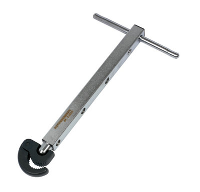 Rothenberger 32mm Steel Telescopic Basin Wrench from B&Q
