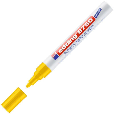 Edding 8750 Industry Paint Marker PenYellow1 Pen from B&Q