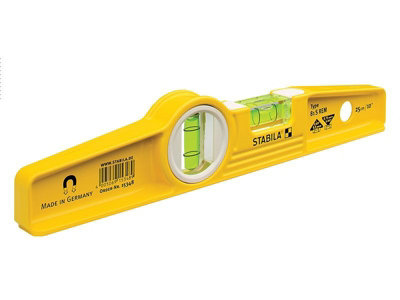 Stabila Stb81Srem Rare Earth Magnetic Boat Level And Scaffold Torpedo Level 25Cm from B&Q