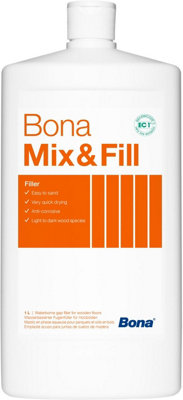 B&Q -  Mix & Fill Wood Floor Gap Filler1L