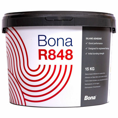 Bona R848 15Kg Flexible Wood Flooring Adhesive from B&Q