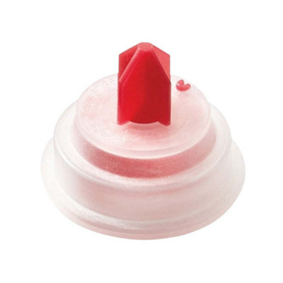 Reina Grohe 43733 Filling Valve 3/8 Inch Membrane For Inlet Valves Red Clear Replacement Part For Inlet Valves Durable Easy Installation from B&Q