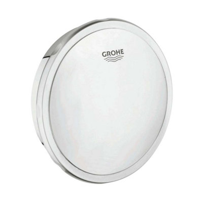 Reina Grohe Talento Contemporary Bathroom Round Trimset For 28939 Bath Waste Overflow Replacement Chrome Finish Durable Abs Construction from B&Q