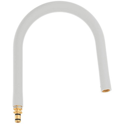 Grohe Essence Grohflexx Kitchen HoseSheer Marble WhiteFlexible Santoprene30321Mw0 from B&Q