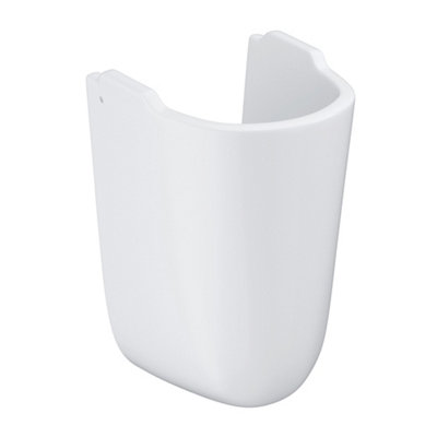 Grohe Bau Semi Pedestal(H)340mm from B&Q