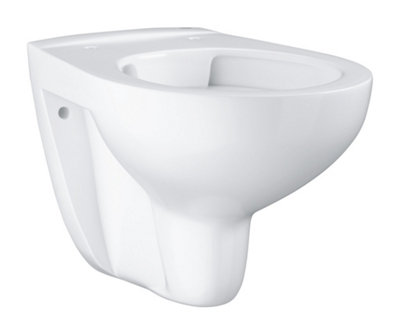Grohe Bau Ceramic Wall-Mounted Toilet Bowl, Alpine (39427000) White